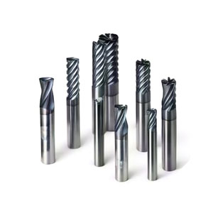 ดอกเอ็นมิลคาร์ไบด์ร่องเกลียวความเร็วสูง Solid Carbide High-Performance End Mills