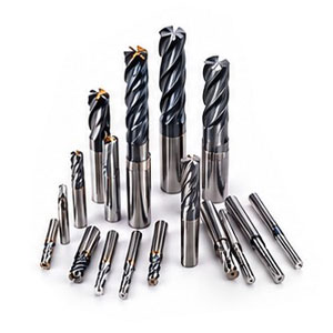 ชุดเอ็นมิลกัดร่อง ดอกกัดปลายแบนและบอลโนส Multi-Flute CNC End Mills