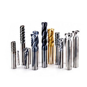 ดอกกัดคาร์ไบด์เคลือบผิวทนความร้อน TiAlN Coated Precision End Mills