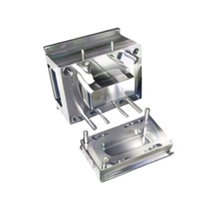 คอร์และเบ้าแม่พิมพ์พร้อมสลักนำศูนย์ Precision Mold Core & Cavity