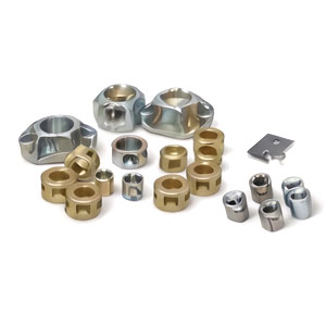 บุชบรอนซ์ทองเหลืองและเสื้อสวมอลูมิเนียม Bronze Bushings & Custom Alloy Mounts